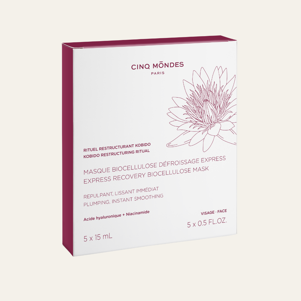 Masque Biocellulose Défroissage Express